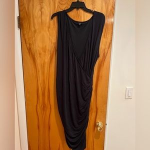 Black Dress Rushed side